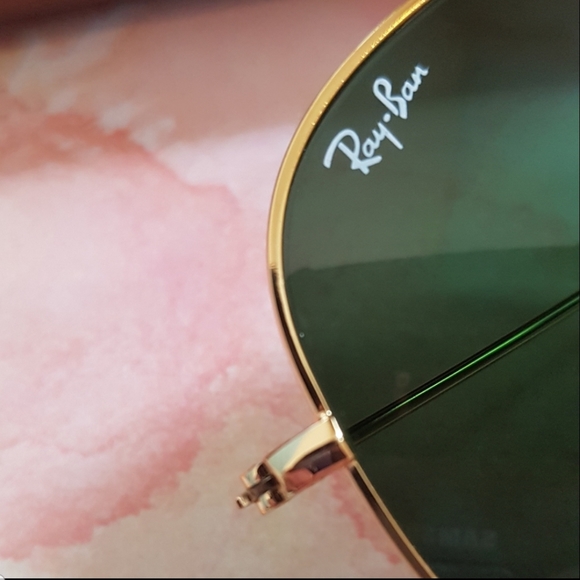 ⭕Ray-Ban Aviator Classic/Golden-Green - Picture 5 of 8